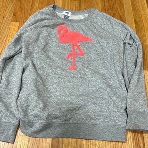 Old Navy Flamingo Sweatshirt